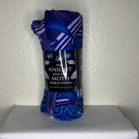 FairyLoot The Knight and the Moth Beach Towel - Rachel Gillig June 2025 - Picture 7 of 7